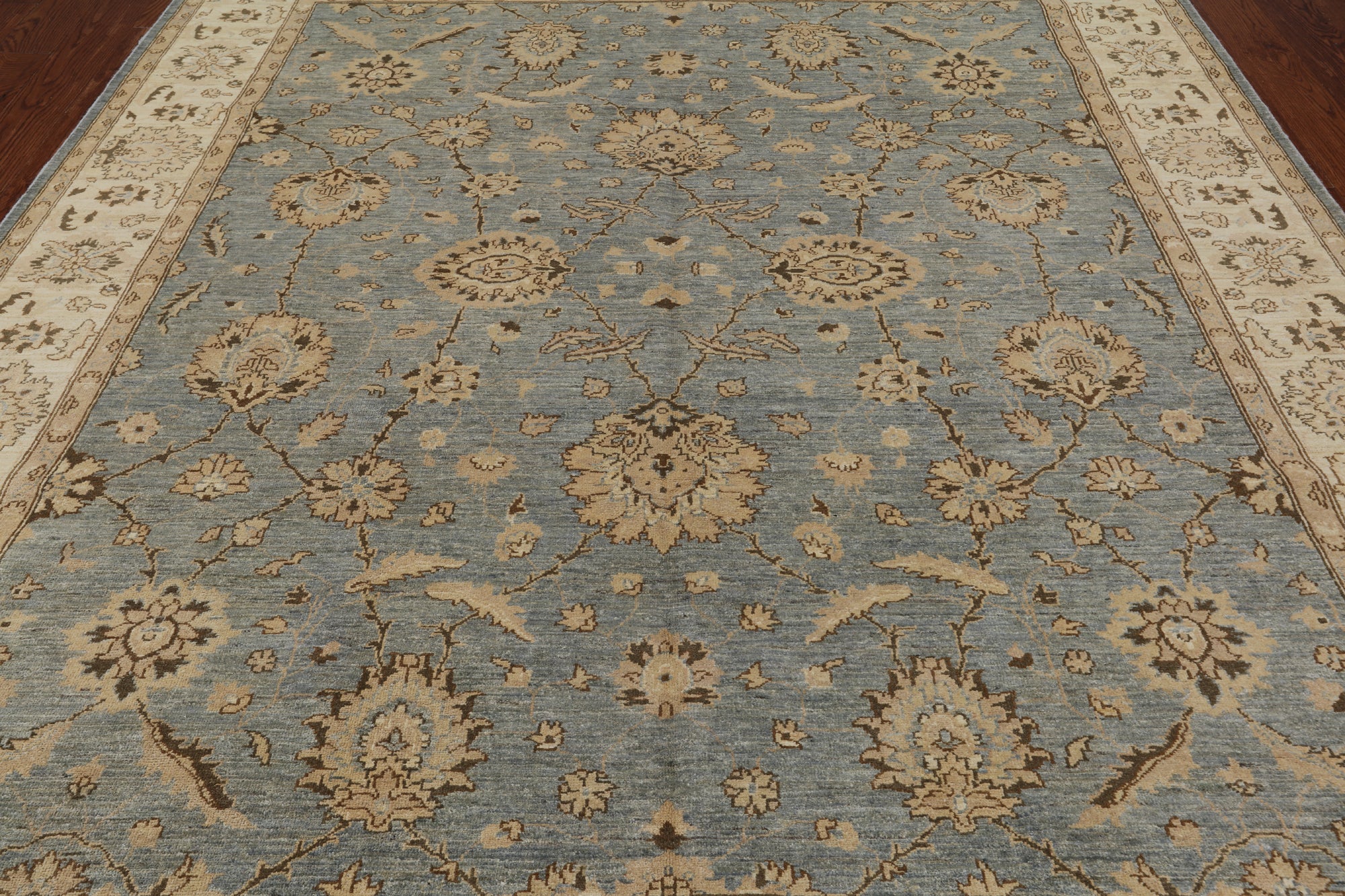 Chobi Peshawar Hand Knotted Wool Area Rug - 8' 3" X 9' 10"