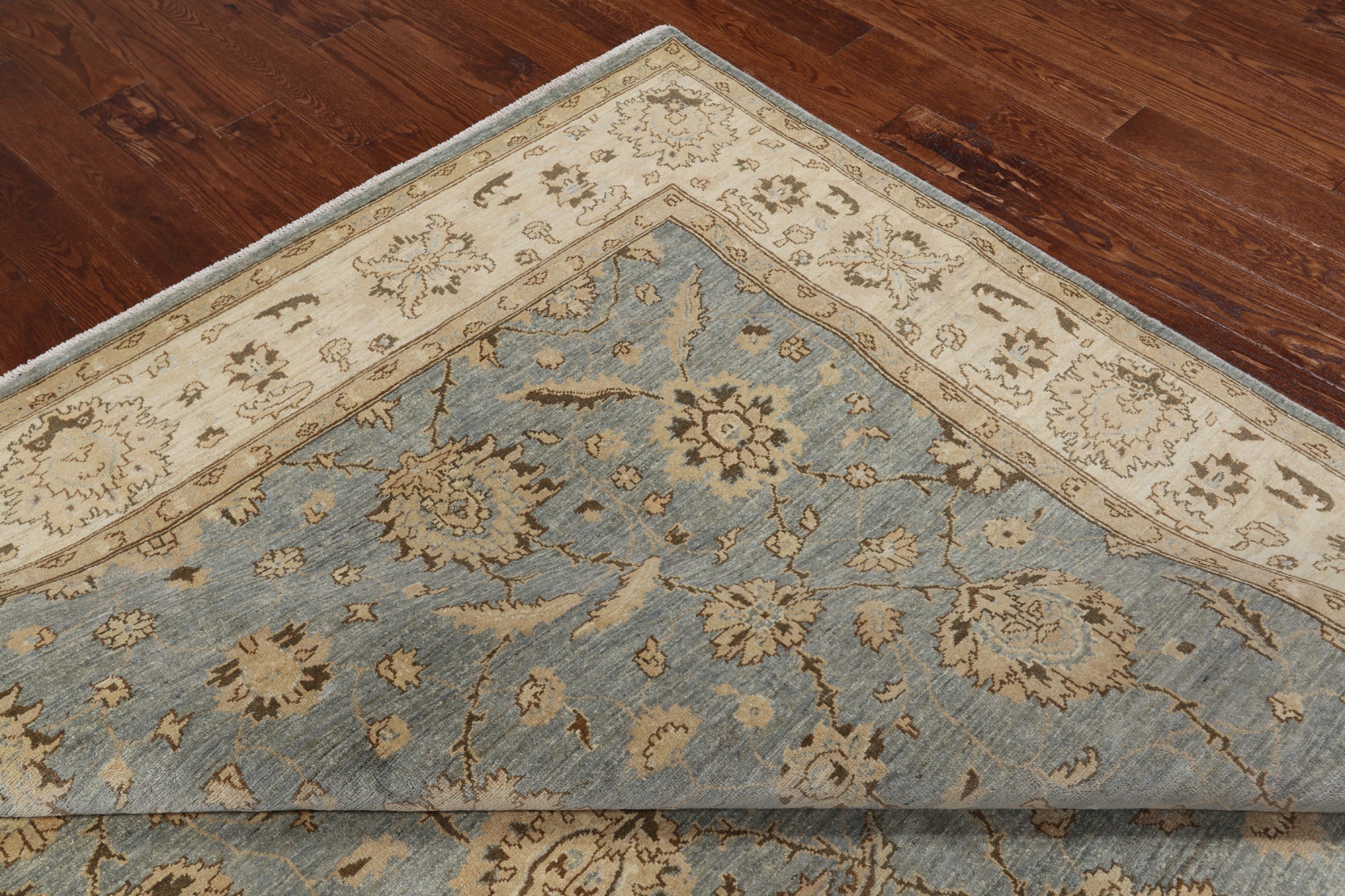Chobi Peshawar Hand Knotted Wool Area Rug - 8' 3" X 9' 10"