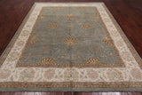 Chobi Peshawar Hand Knotted Wool Rug - 8' 1" X 10' 1"