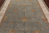 Chobi Peshawar Hand Knotted Wool Rug - 8' 1" X 10' 1"