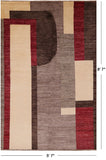 Persian Gabbeh Hand Knotted Wool Rug - 5' 7" X 8' 7" - Golden Nile