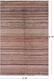 Persian Gabbeh Hand Knotted Wool Rug - 5' 10" X 8' 10" - Golden Nile