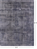 Persian Overdyed Hand Knotted Wool Rug - 9' 6" X 12' 4" - Golden Nile