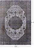 Persian Overdyed Hand Knotted Wool Rug - 8' 3" X 11' 7" - Golden Nile