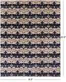 William Morris Hand Knotted Wool Rug - 8' 0" X 10' 0" - Golden Nile