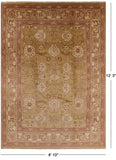 Traditional Peshawar Area Rug - 8' 10" X 12' 3" - Golden Nile