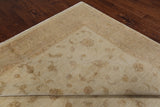 Ivory Chobi Peshawar Hand Knotted Rug - 8' 10" X 12' 3"