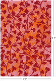 Full Pile Overdyed Hand Knotted Wool Rug - 3' 7" X 5' 7" - Golden Nile