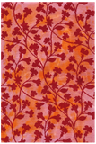 Full Pile Overdyed Hand Knotted Wool Rug - 3' 7" X 5' 7" - Golden Nile