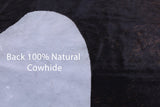 Brindle Natural Hair-On Cowhide Rug - 7' 4" X 6' 8" - Golden Nile
