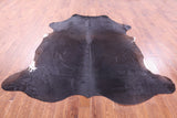 Brown Natural Hair-On Cowhide Rug - 7' 11" X 7' 4" - Golden Nile