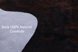 Tricolor Natural Hair-On Cowhide Rug - 6' 7" X 5' 8" - Golden Nile