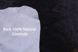 Brindle Natural Hair-On Cowhide Rug - 7' 8" X 7' 1" - Golden Nile