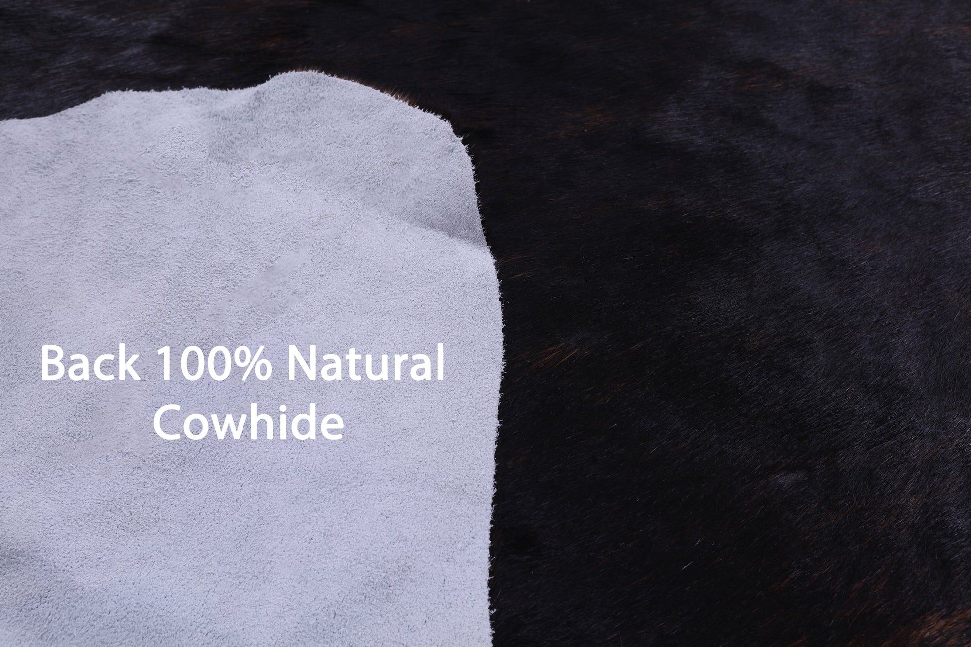 Brindle Natural Hair-On Cowhide Rug - 7' 8" X 7' 1" - Golden Nile