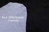 Brown Natural Hair-On Cowhide Rug - 6' 6" X 5' 11" - Golden Nile