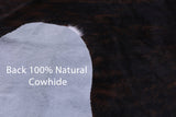 Brindle Natural Hair-On Cowhide Rug - 6' 3" X 5' 8" - Golden Nile