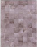 Light Brown Natural Cowhide Hand Stitched Patchwork Rug - 5' 3" X 6' 6" - Golden Nile