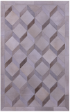 Brown Natural Cowhide Hand Stitched Patchwork Rug - 3' 3" X 5' 0" - Golden Nile