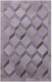 Brown Natural Cowhide Hand Stitched Patchwork Rug - 3' 3" X 5' 0" - Golden Nile