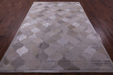 Champagne Natural Cowhide Hand Stitched Patchwork Rug - 6' 8" X 10' 0" - Golden Nile