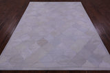 Natural Cowhide Hand Stitched Patchwork Rug - 6' 8" X 8' 4" - Golden Nile