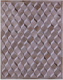 Brown & Whitey Natural Cowhide Hand Stitched Patchwork Rug - 6' 8" X 8' 4" - Golden Nile