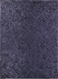 Black Natural Cowhide Hand Stitched Patchwork Rug - 9' 0" X 12' 0"