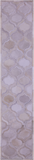 Ivory Natural Cowhide Hand Stitched Patchwork Runner Rug - 2' 6" X 12' 0"