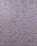 Ivory Natural Cowhide Hand Stitched Patchwork Rug - 8' 0" X 10' 0"