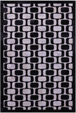 Black & White Natural Cowhide Hand Stitched Patchwork Rug - 6' 0" X 9' 0"