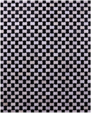 Black & White Natural Cowhide Hand Stitched Patchwork Rug - 8' 0" X 10' 0"