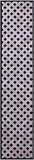 Black & White Natural Cowhide Hand Stitched Patchwork Runner Rug - 2' 6" X 12' 0"