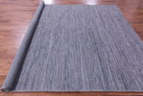 Blue Natural Leather Area Rug - 8' 0" X 10' 0"