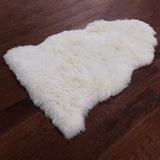 Ivory Premium Australian Natural Sheepskin Rug - 2' 0" X 3' 0" - Golden Nile