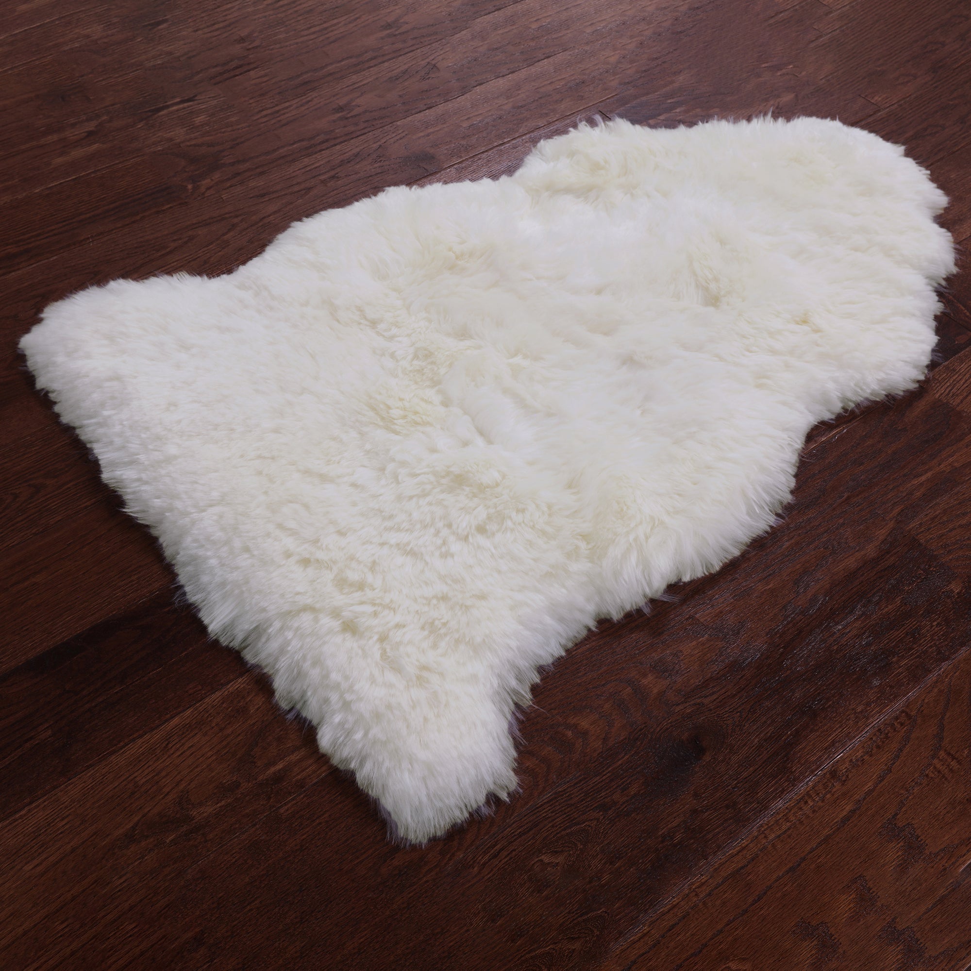 Ivory Premium Australian Natural Sheepskin Rug - 2' 0" X 3' 0" - Golden Nile