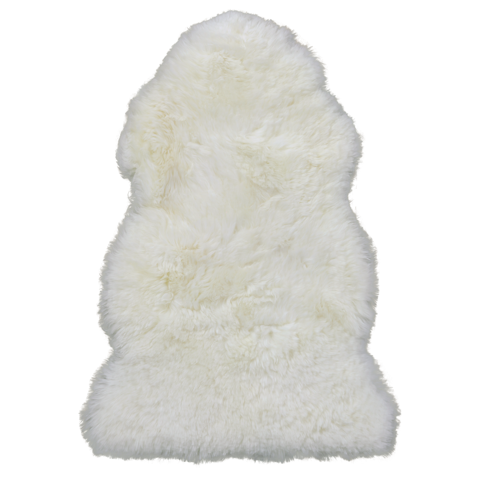 Ivory Premium Australian Natural Sheepskin Rug - 2' 0" X 3' 0" - Golden Nile