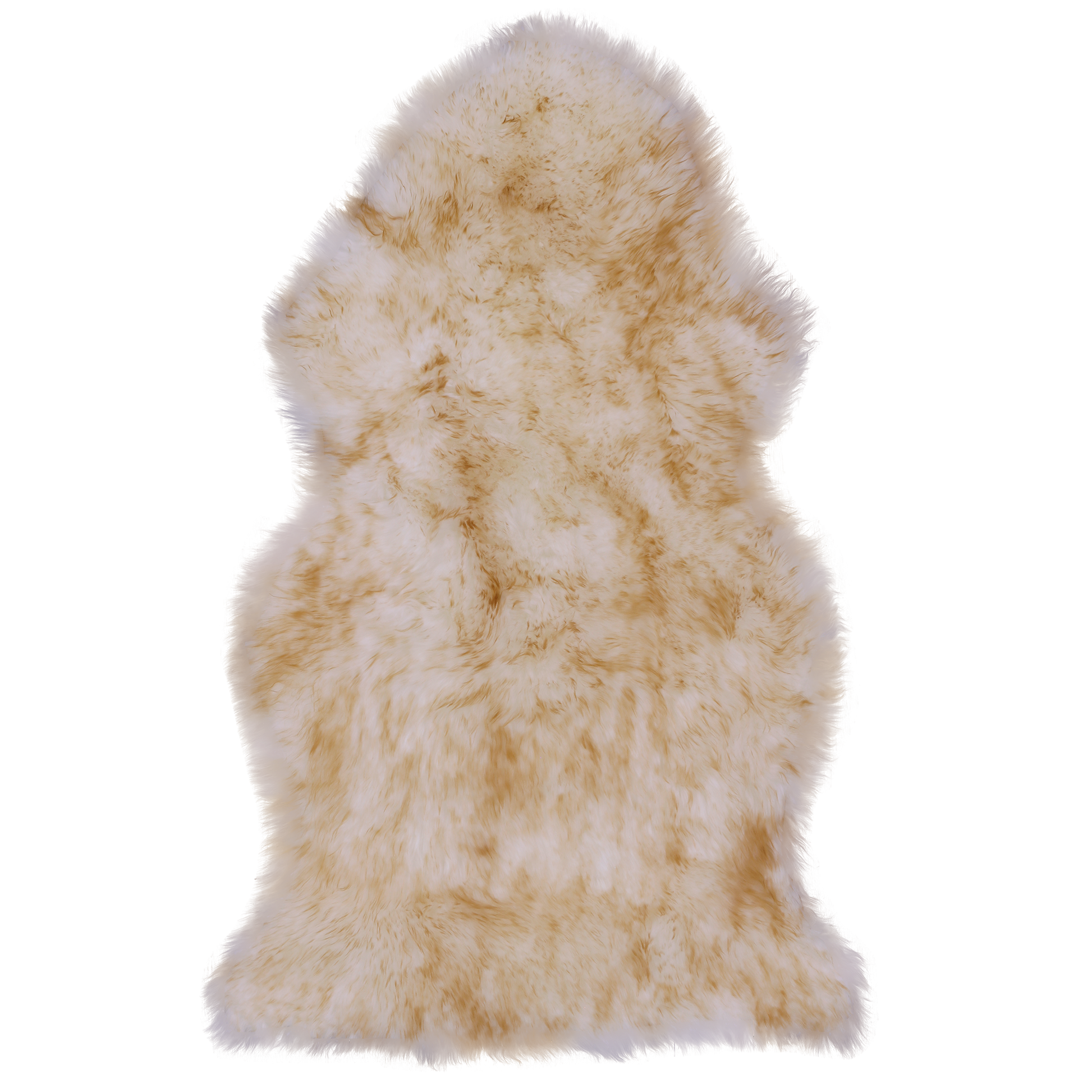 Brown Premium Australian Natural Sheepskin Rug - 2' 0" X 3' 0" - Golden Nile