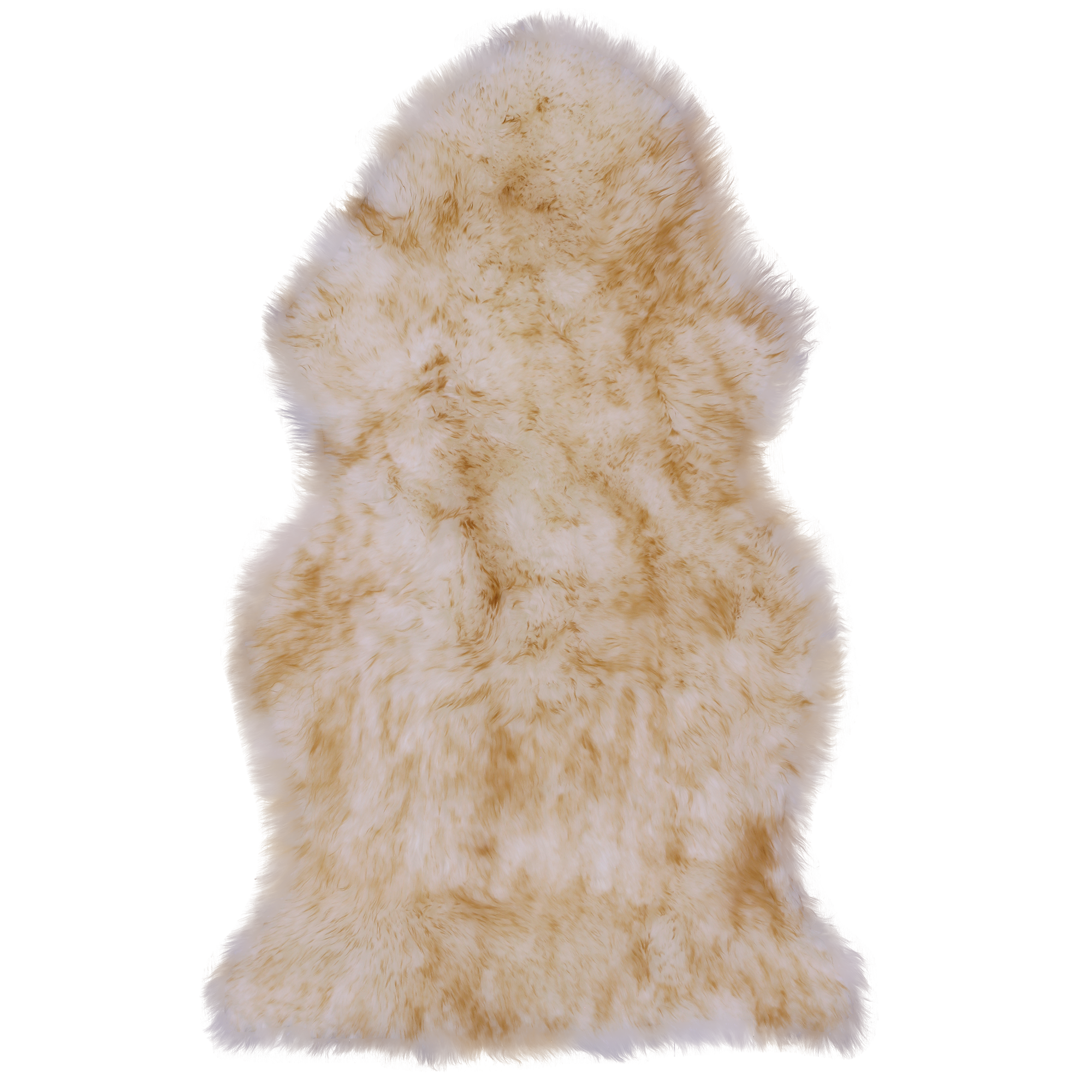 Brown Premium Australian Natural Sheepskin Rug - 2' 0" X 3' 0" - Golden Nile