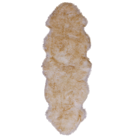 Brown Premium Australian Natural Sheepskin Rug - 2' 0