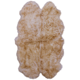 Brown Premium Australian Natural Sheepskin Rug - 4' 0" X 6' 0" - Golden Nile