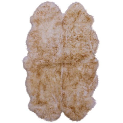 Brown Premium Australian Natural Sheepskin Rug - 4' 0