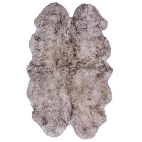 Premium Australian Natural Sheepskin Rug - 4' 0