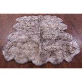Premium Australian Natural Sheepskin Rug - 6' 0" X 8' 0" - Golden Nile