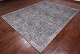 Grey Modern Machine-Made Rug - 7' 10" X 10' 0"