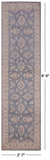Peshawar Handmade Wool Runner Rug - 2' 7" X 9' 8" - Golden Nile