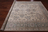 Ivory Peshawar Handmade  Wool Area Rug - 8' 2" X 9' 9"