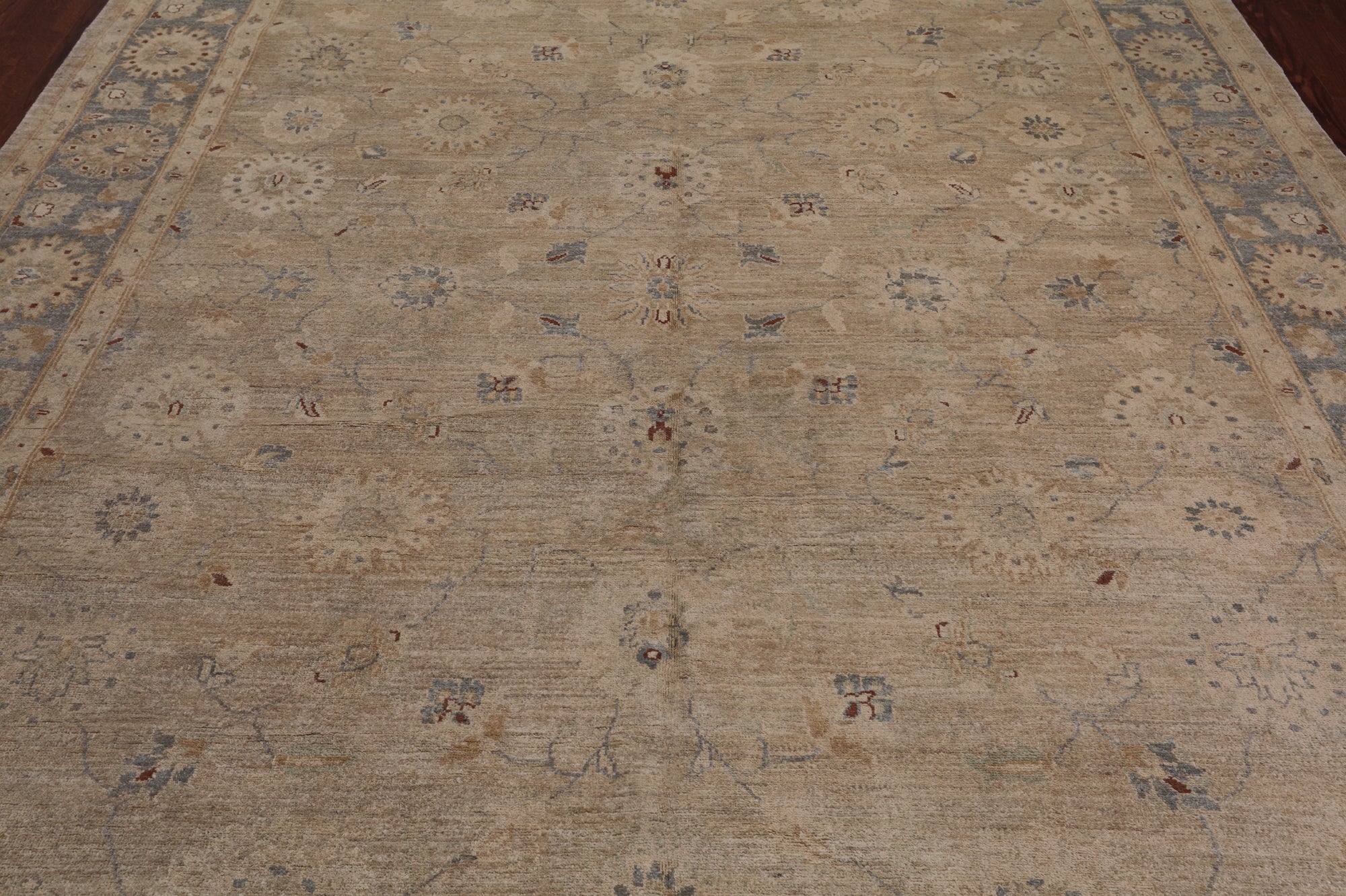 Peshawar Handmade Wool Rug - 8' 2" X 9' 10"