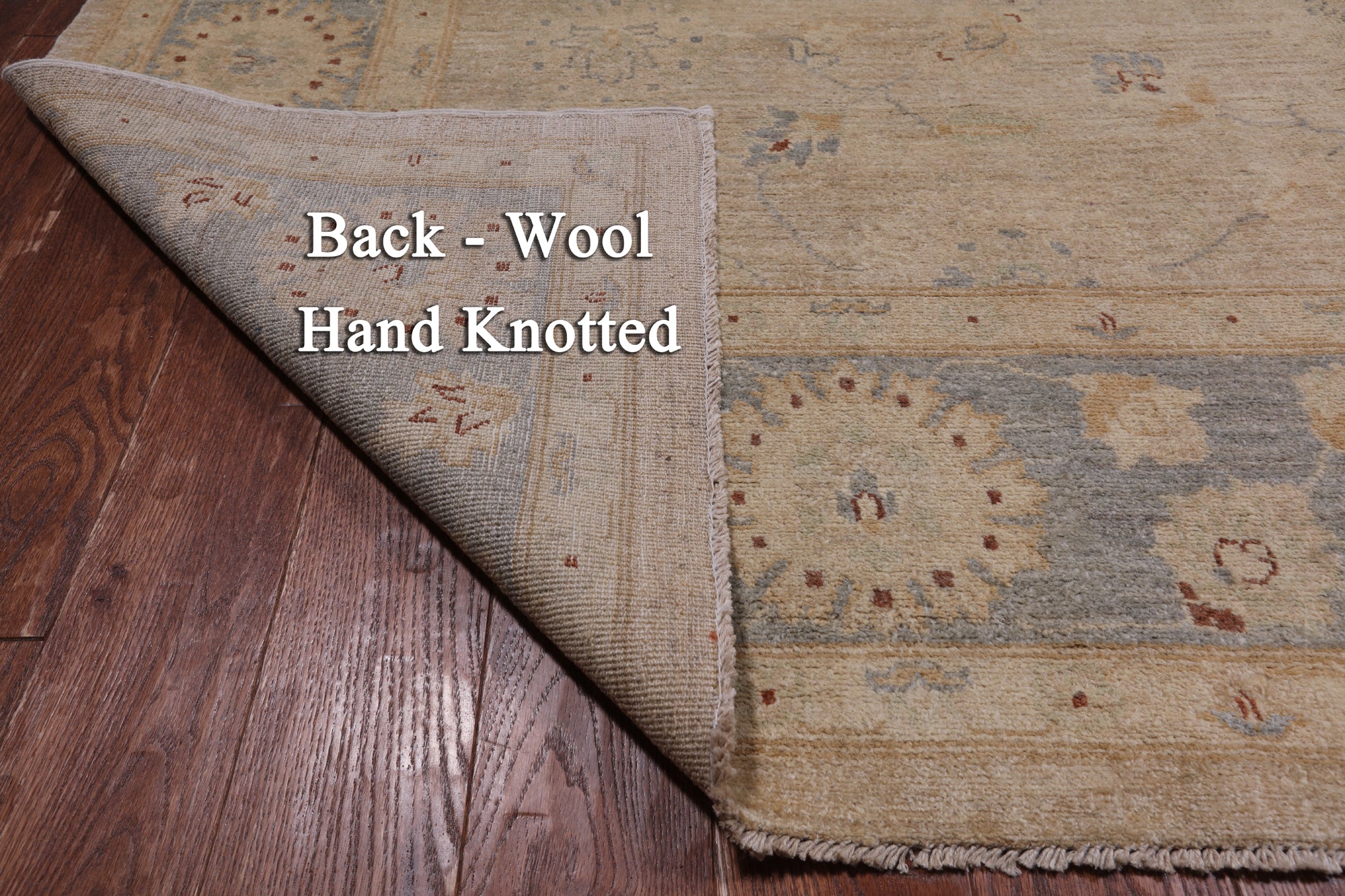 Peshawar Handmade Wool Rug - 8' 2" X 9' 10"