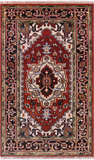 Heriz Serapi Handmade Area Rug - 3' 2" X 5' 1" - Golden Nile