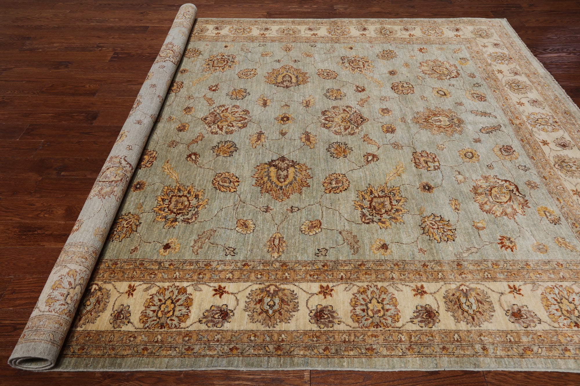 Peshawar Handmade Area Rug - 8' 2" X 10' 1"